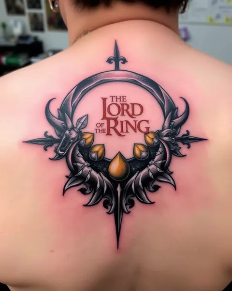 O Significado da Tatuagem "O Senhor dos Anéis"